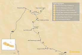 Khumai Dada Trek map